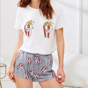 Popcorn Print Shirt & Short Set🍿